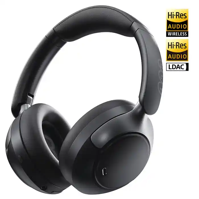 QCY H3 Pro Wireless Over-Ear Headphones with Adaptive ANC